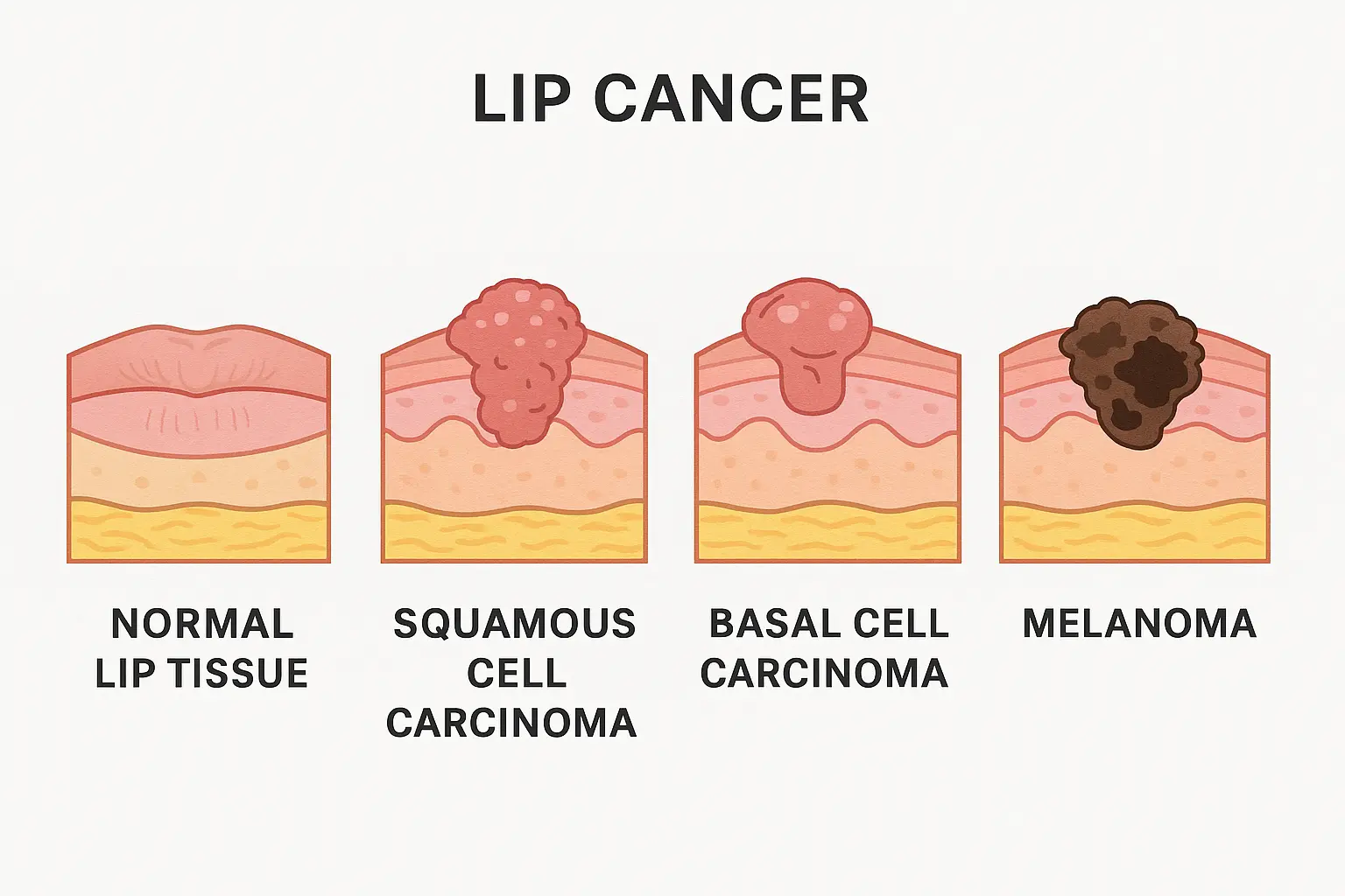  1536x1024 landscape medical diagram comparing normal lip ti