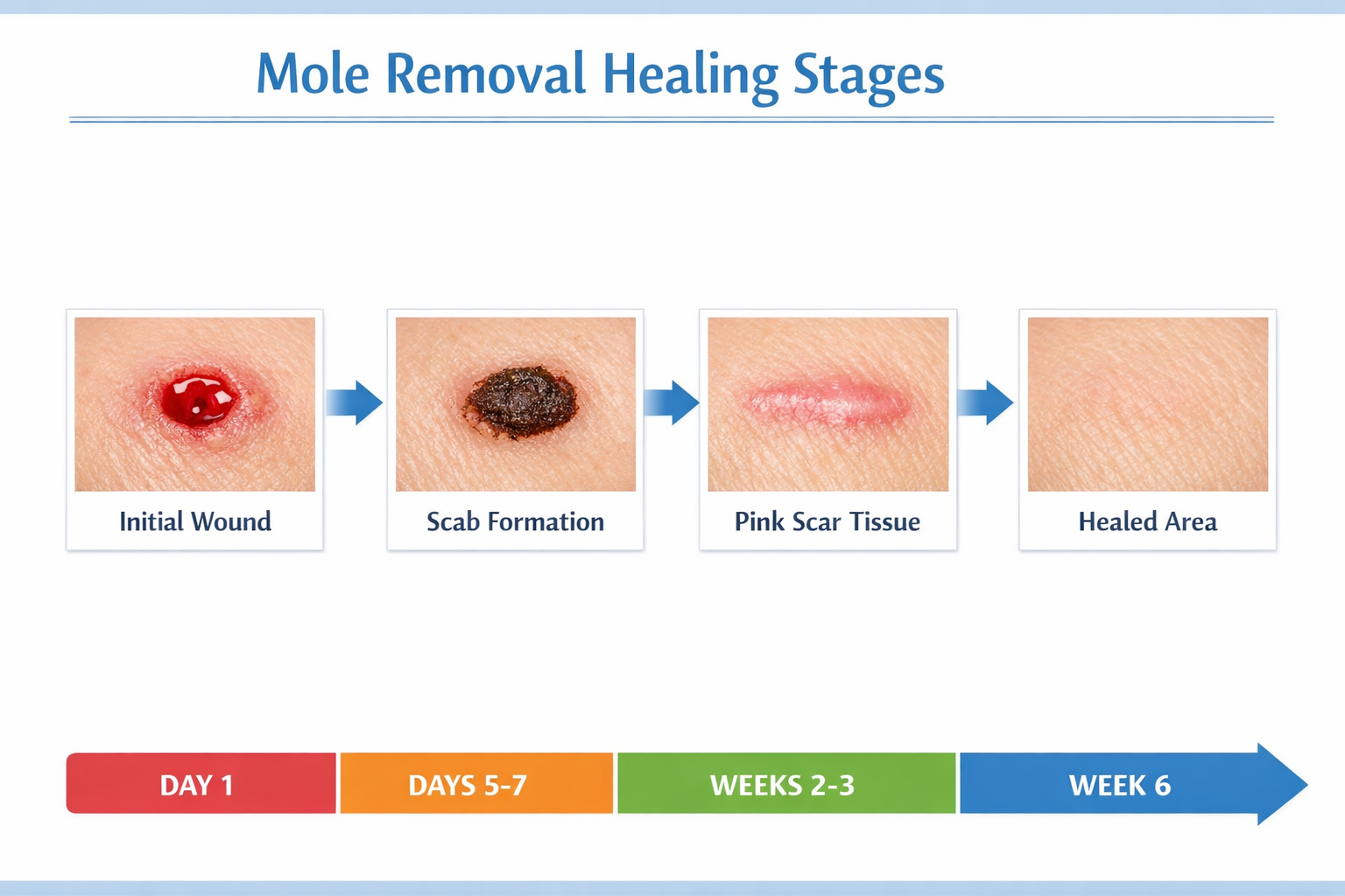 What Does Normal Healing Look Like After Mole Removal 2026 Guide