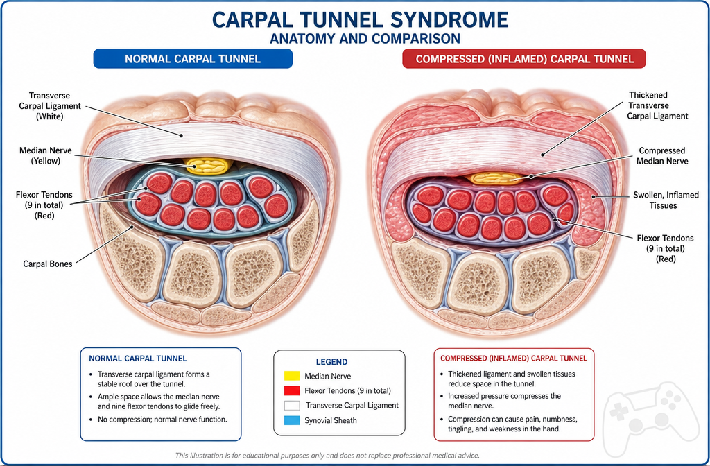 What Is Carpal Tunnel Syndrome and Why Do Gamers Get It