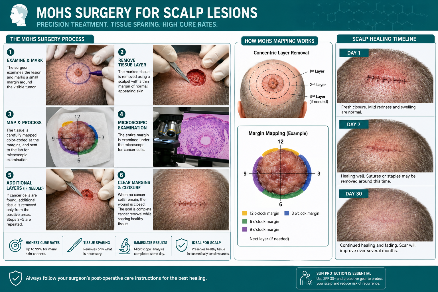 Scalp Skin Cancer Treatment Options