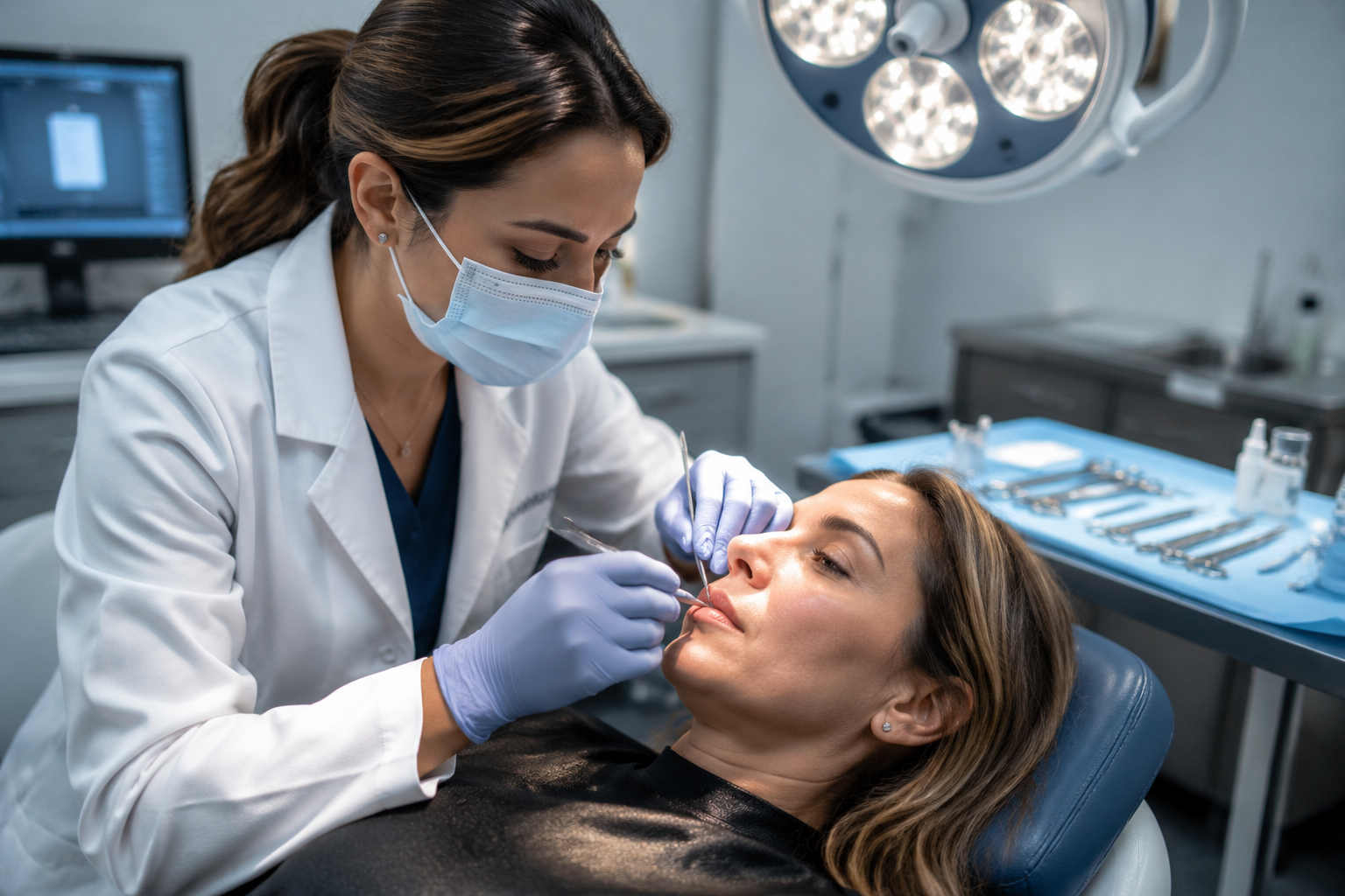 How Do Dermatologists Diagnose Lip Cancer