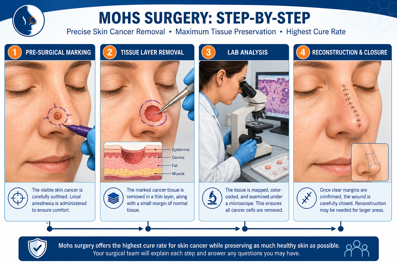 Basal Cell Carcinoma Nose Treatment Options