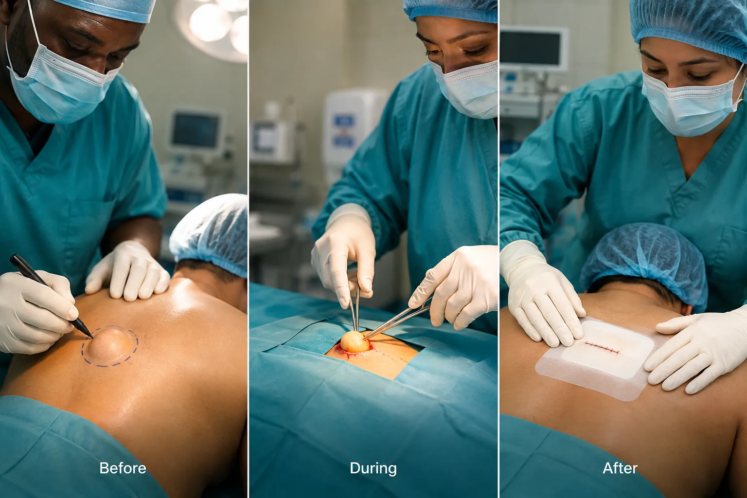 How Lipoma Removal on the Back Is Performed: The Surgical Procedure