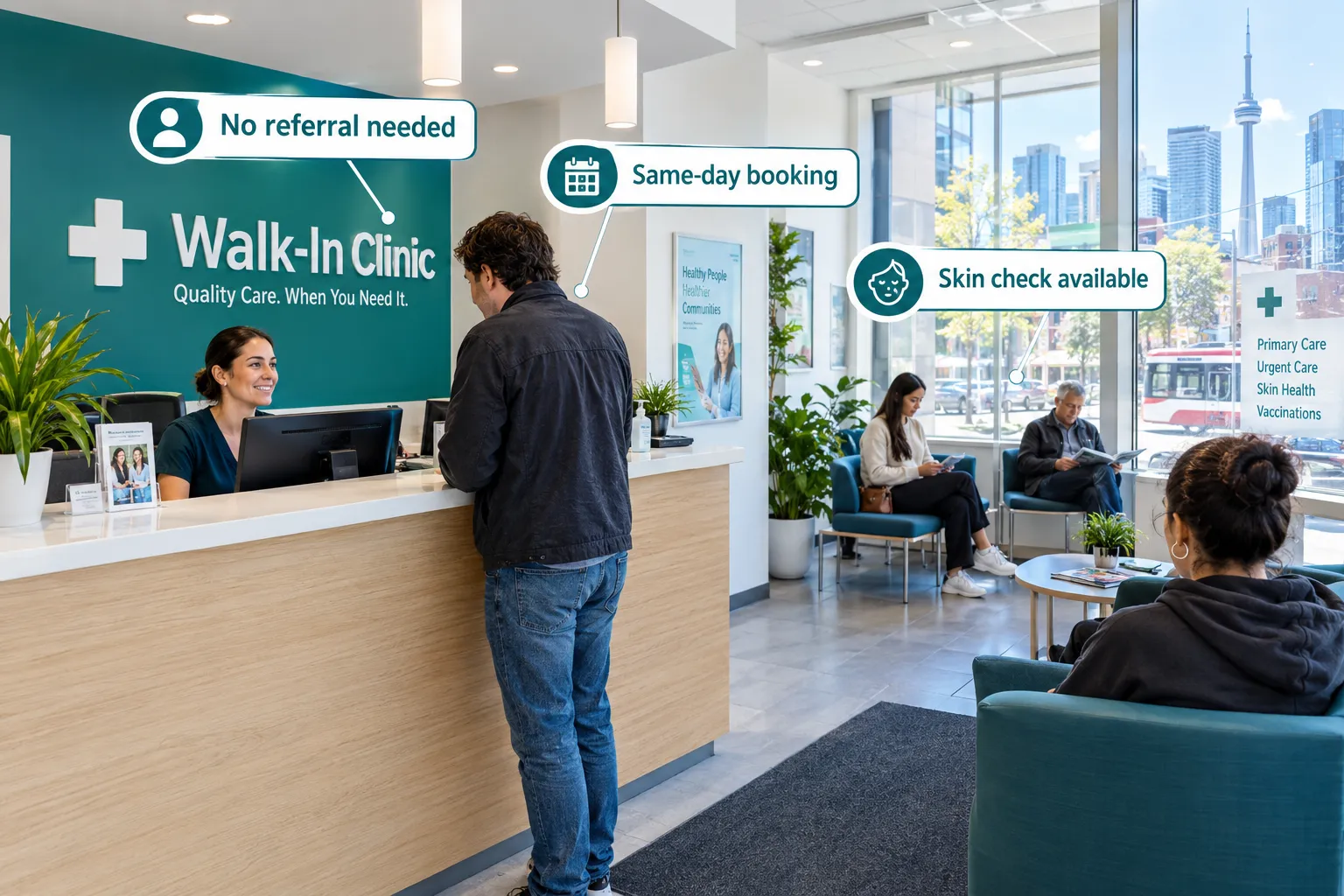 Walk-in dermatology clinics in Toronto: what they can and cannot do