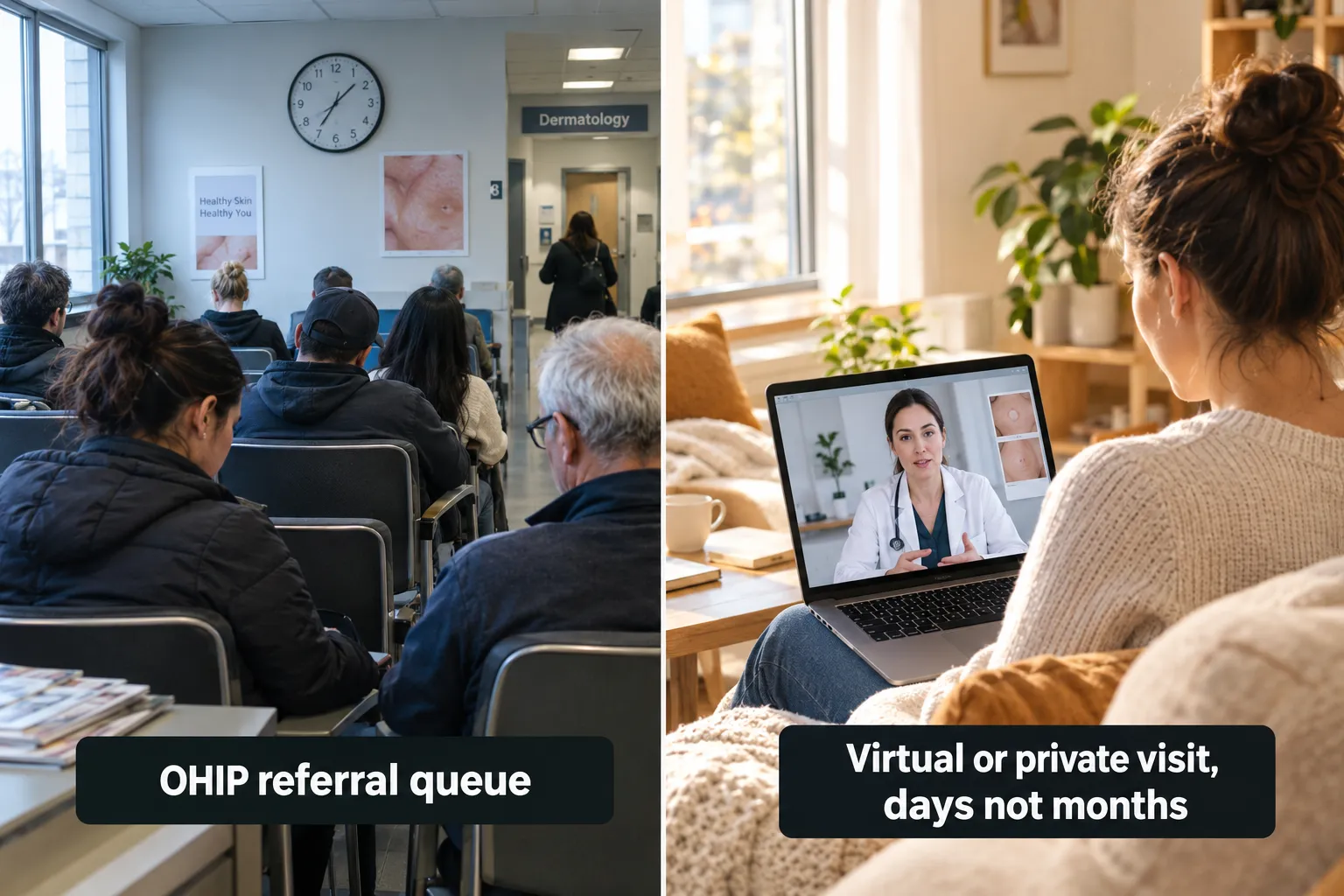 Can You Skip the Line at a Dermatologist in Ontario?