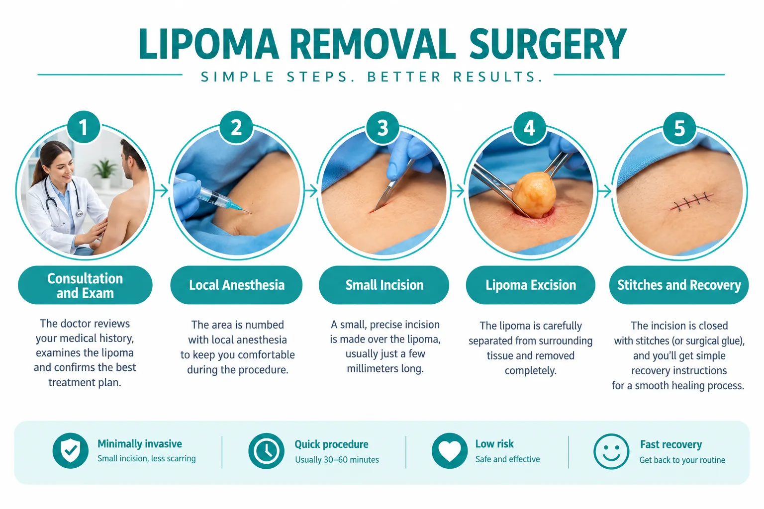 Lipoma Removal Surgery: How Long It Takes, Costs, and Risks