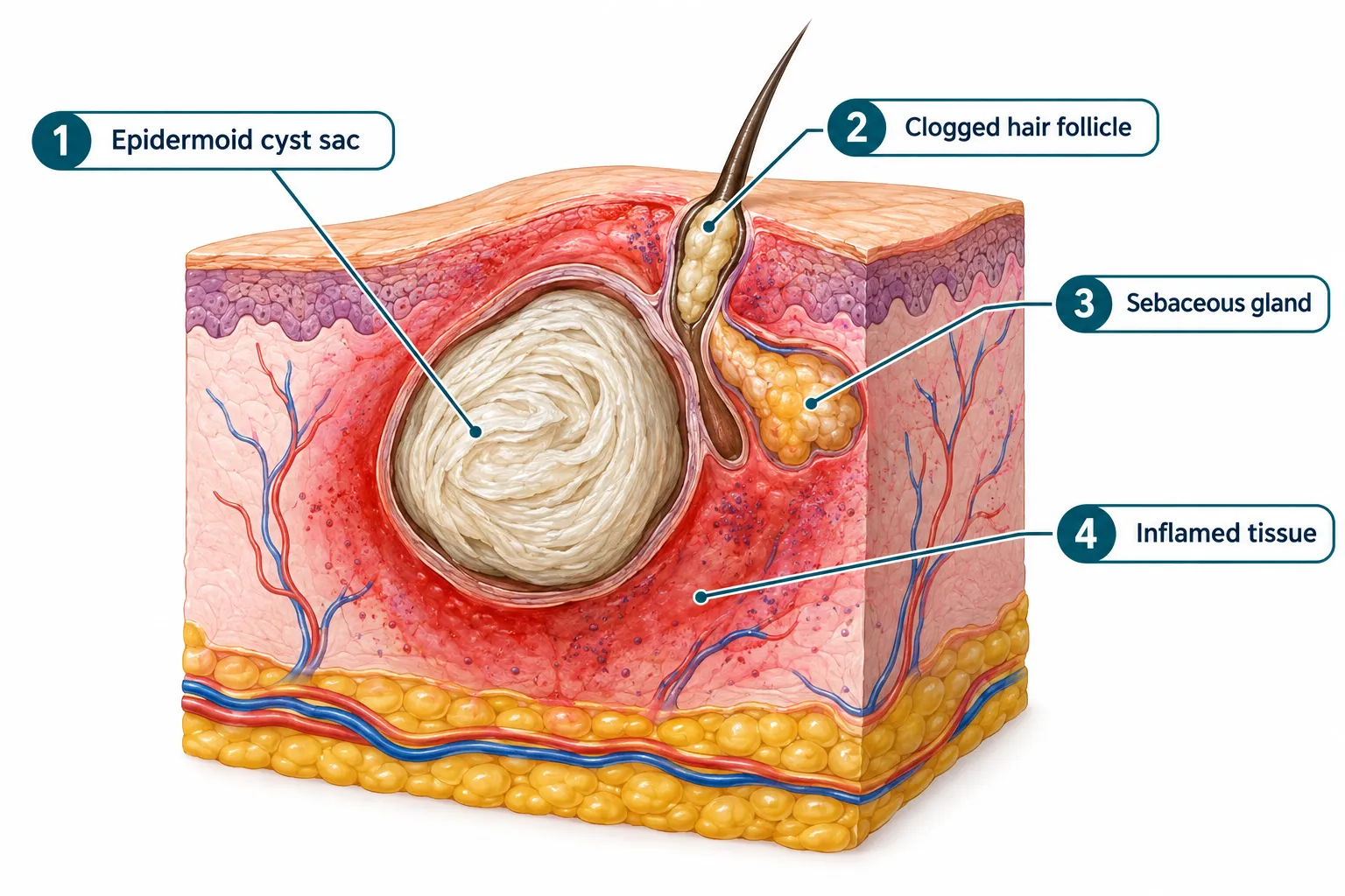 What Does a Cyst on the Chest Feel Like? Painless or Painful?