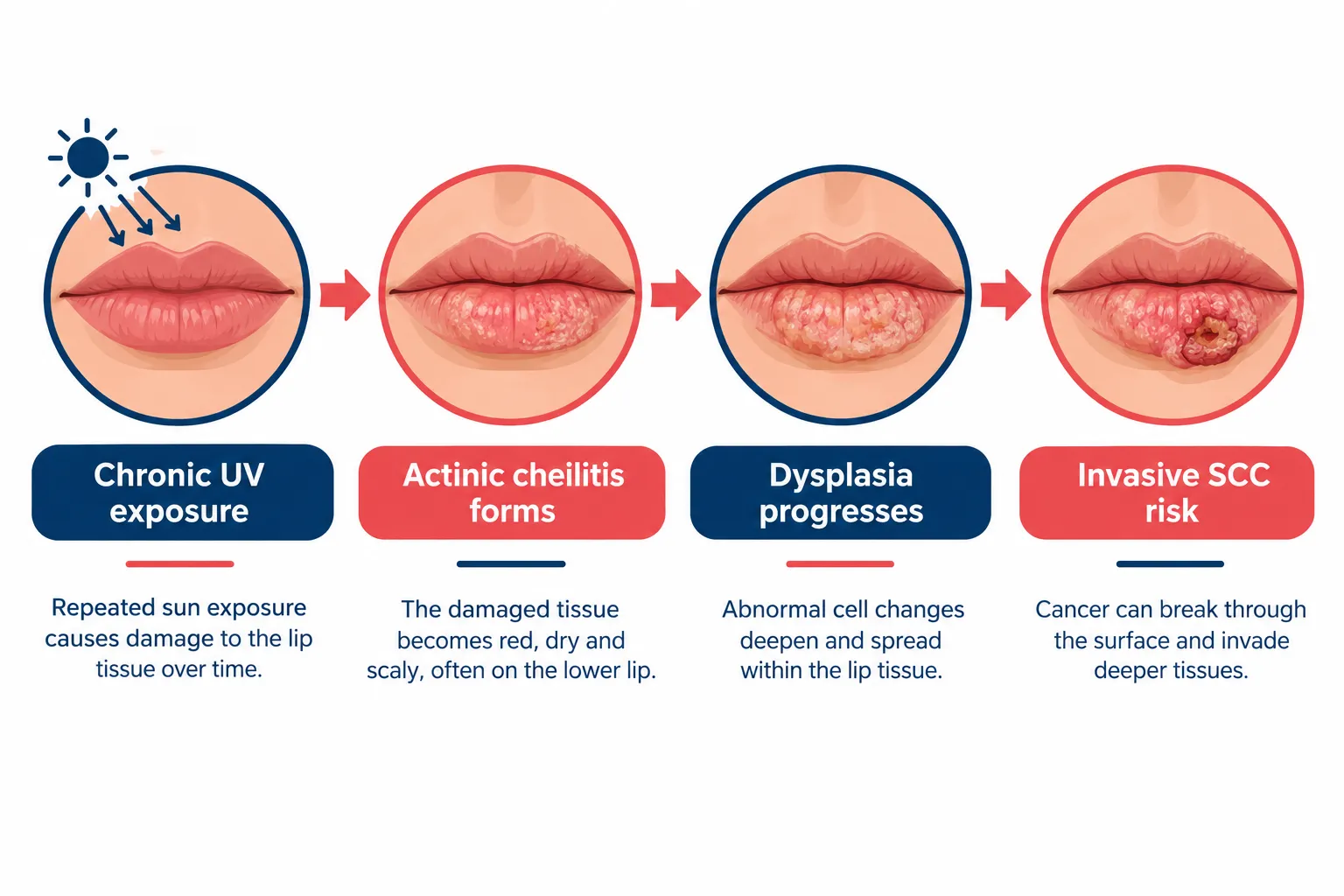 Actinic Cheilitis vs Cold Sore vs Actinic Keratosis: Key Differences