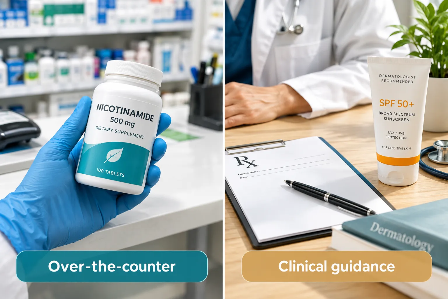 Nicotinamide vs Sunscreen: Which Is Better, or Do You Need Both?