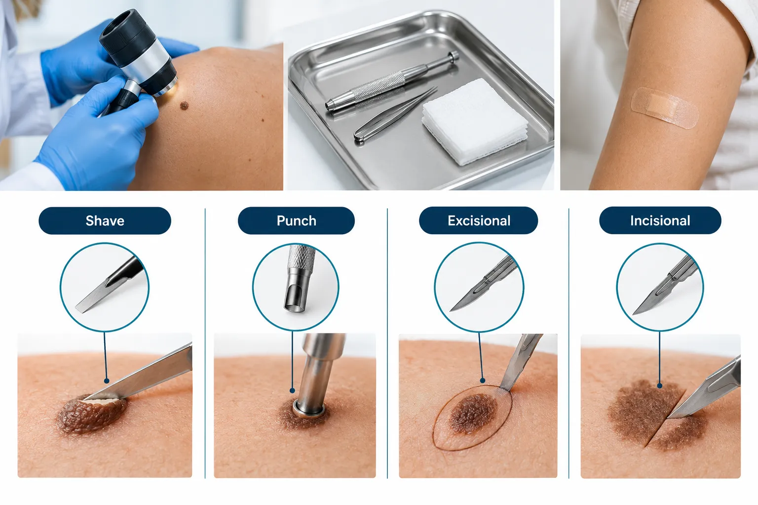 What is a skin biopsy and why is it done?