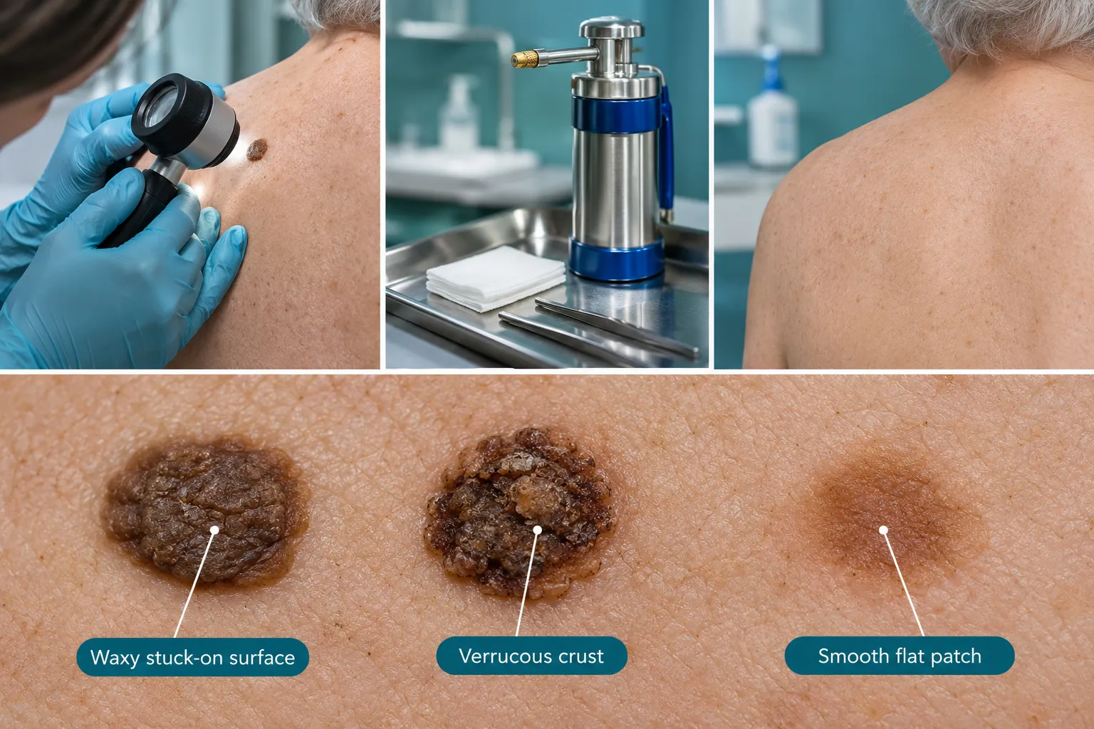 What is seborrheic keratosis and why do people consider removal?