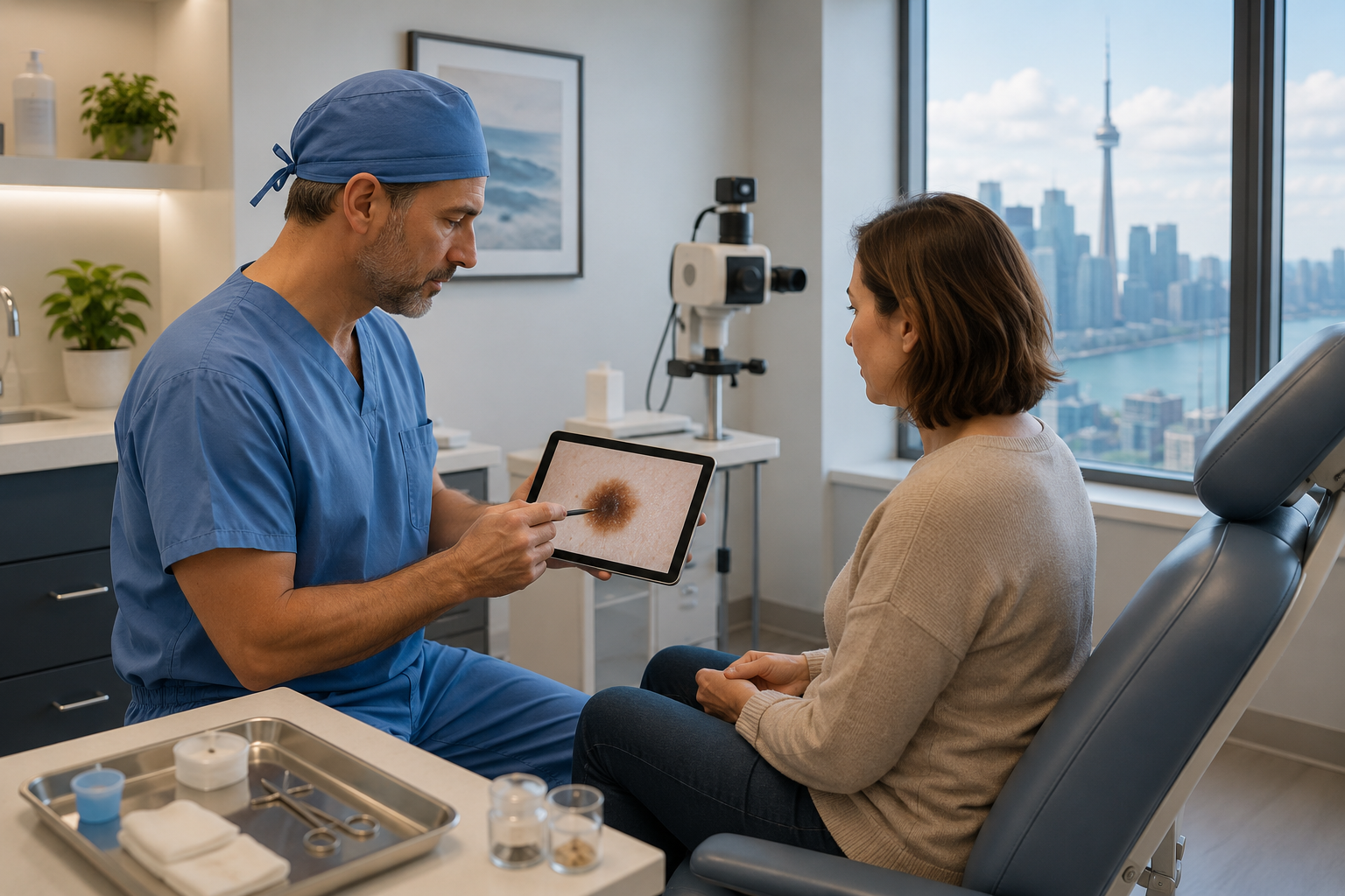 Do I Need a Dermatologist for a Mole Biopsy in Toronto?