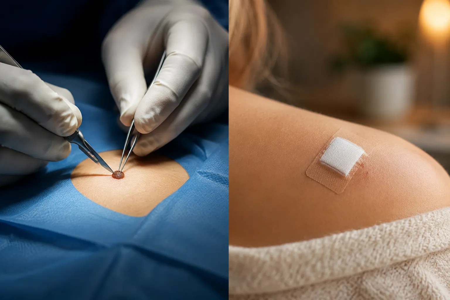 Mole Removal Recovery Time and Aftercare