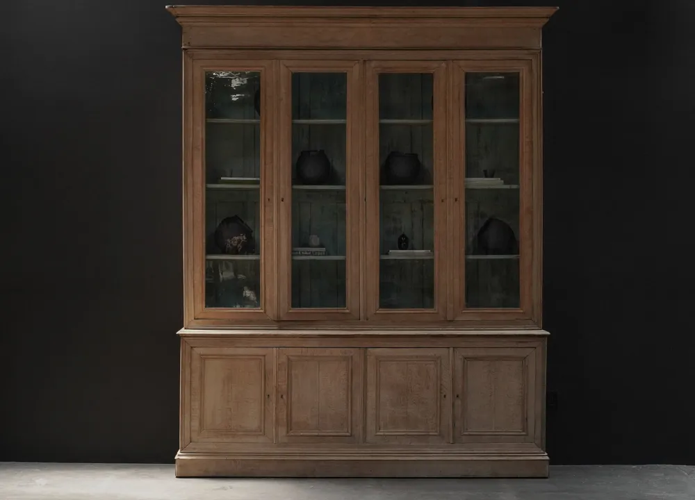 Large French Oak Cabinet