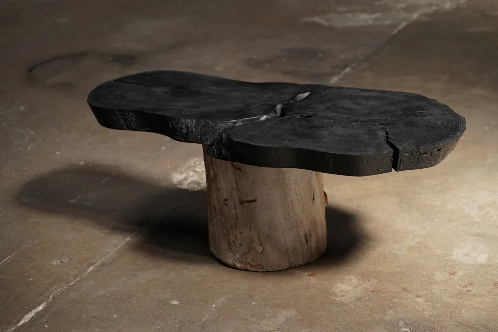 Noir Top Side Table