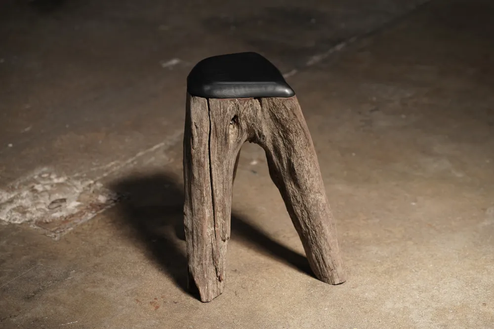 Petite 4 Leg Cashew Top Side Table