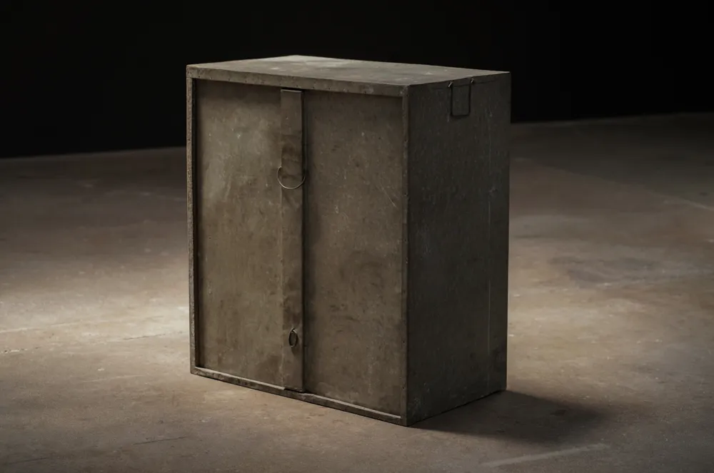 Metal Enclosed Shelf Cabinet