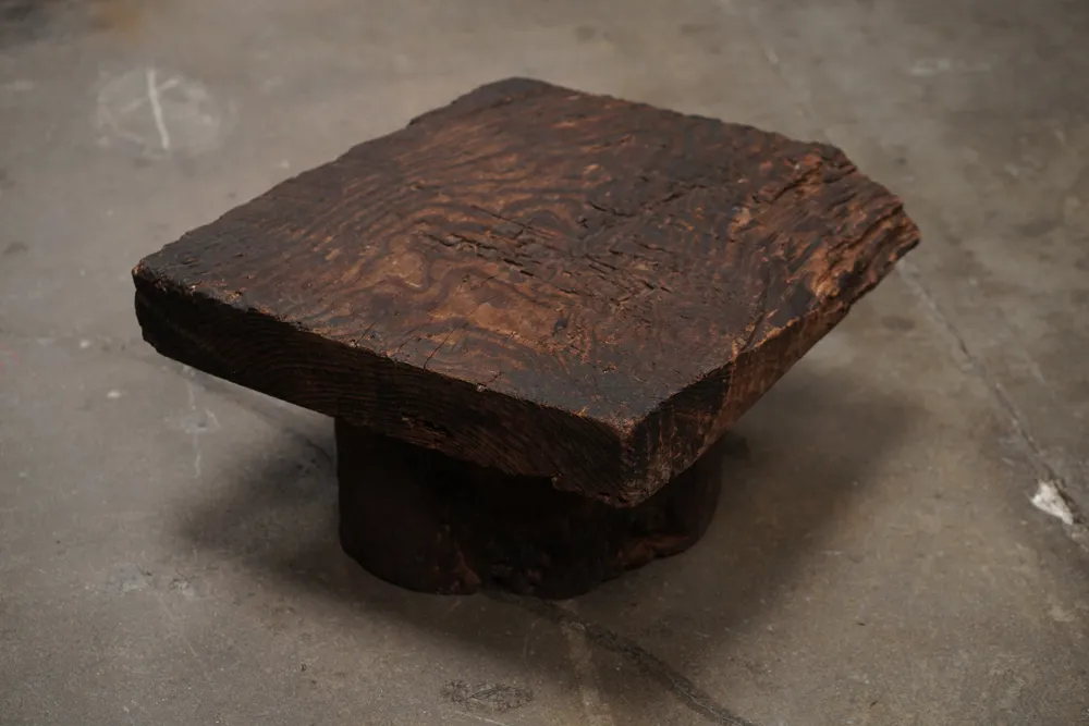 Rustic Slab Coffee Table