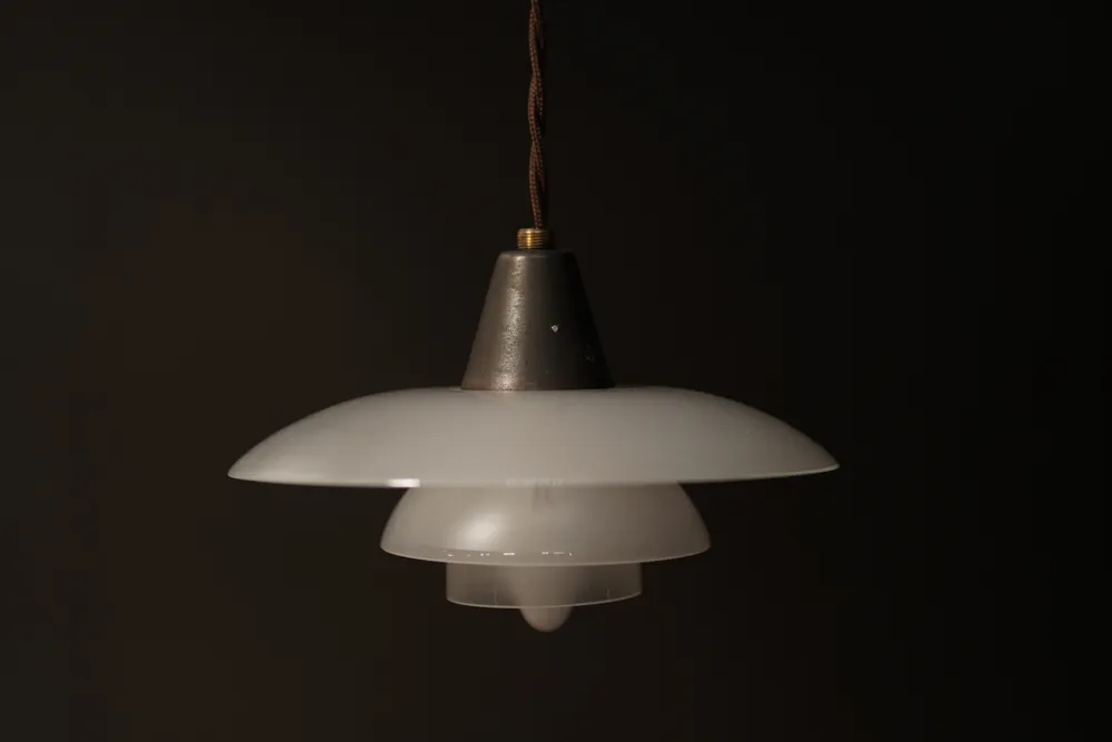 Poul Henningsen Opal Glass Pendant