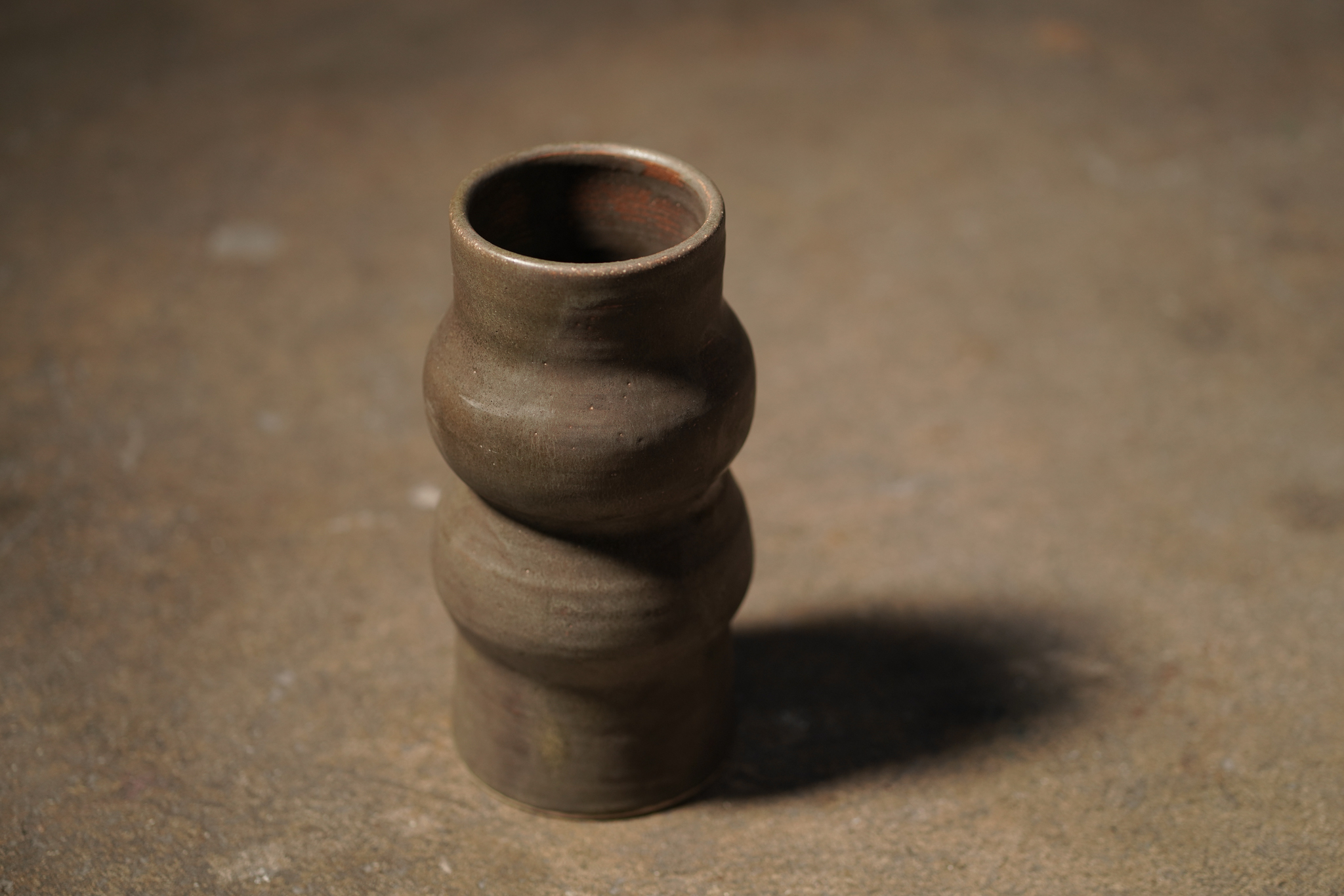 Ceramic Vase, Moss - Small