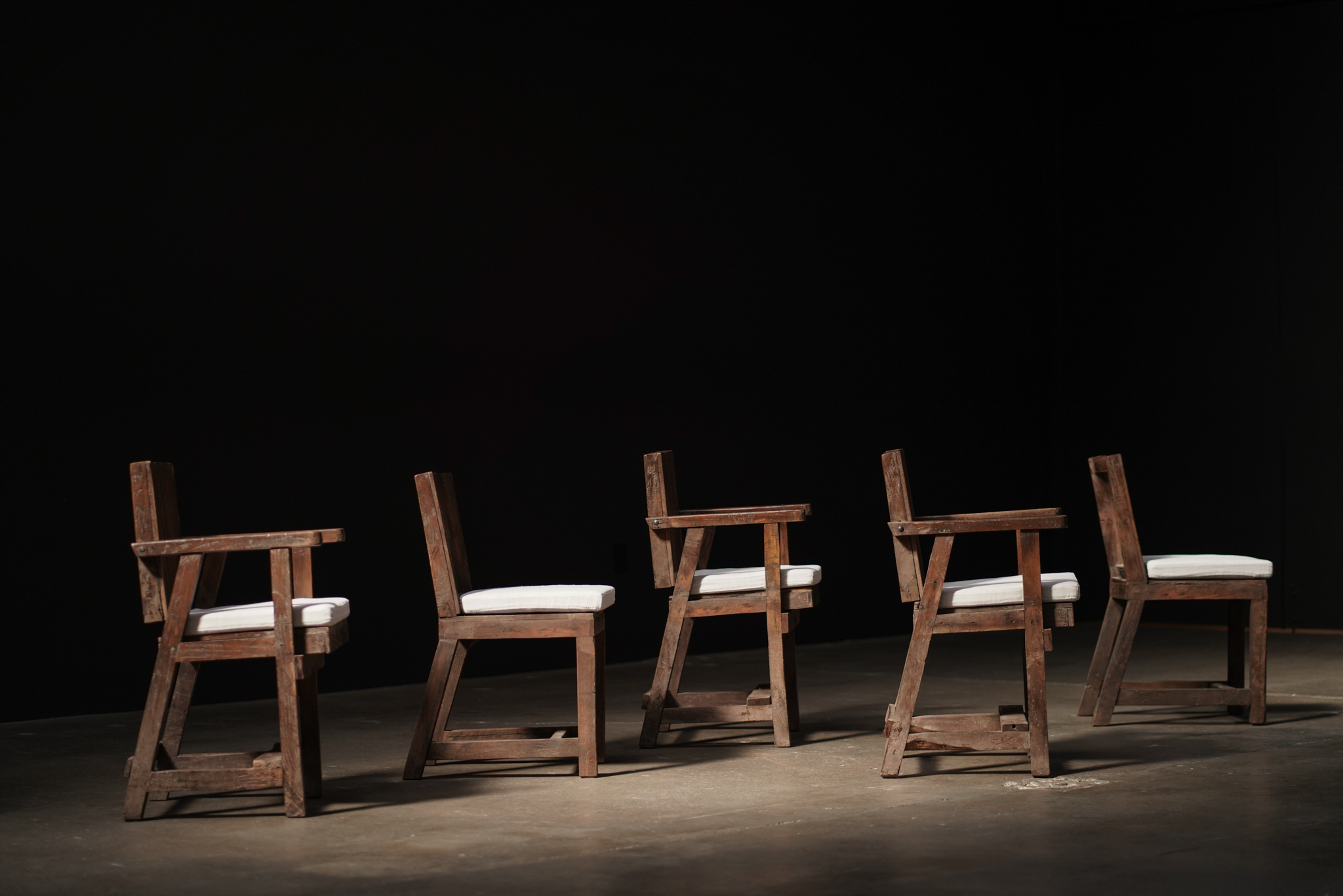 Teak Chairs, Set of 5