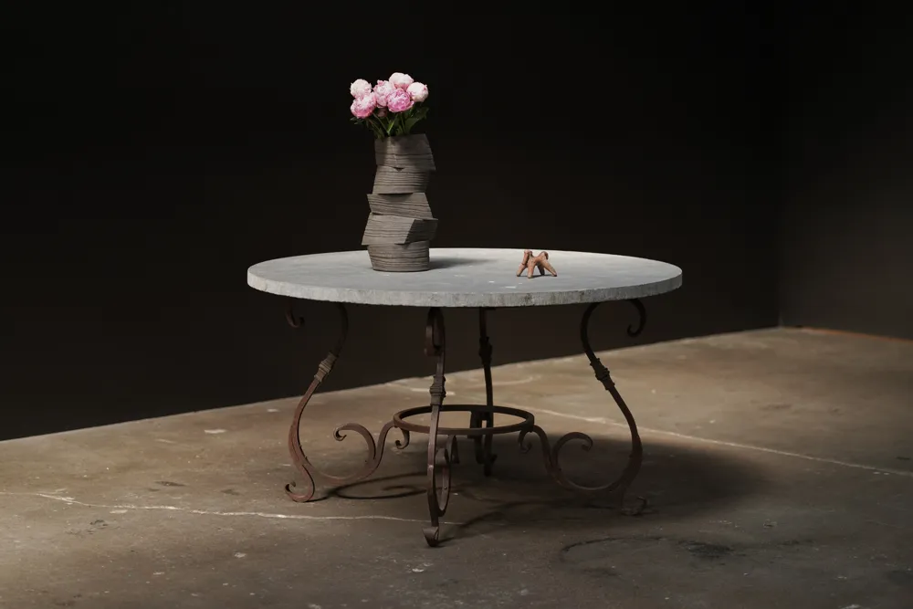 Stone & Iron Table