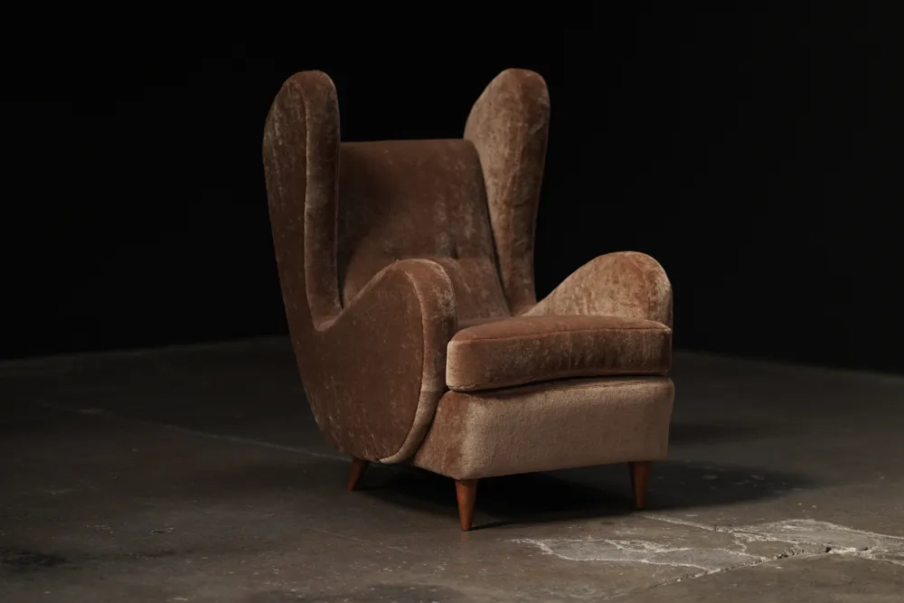 M. Bega Chair, Mohair	
