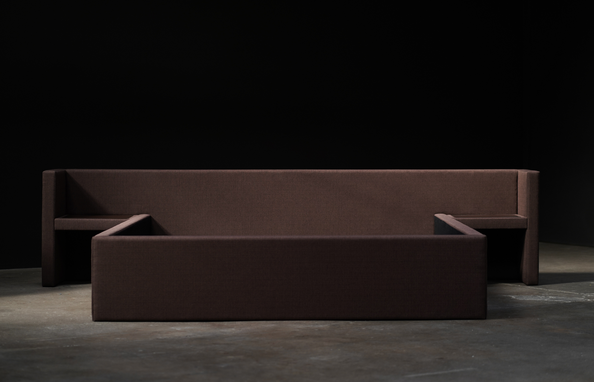 Alcove Upholstered Bed, by Studio Balestra