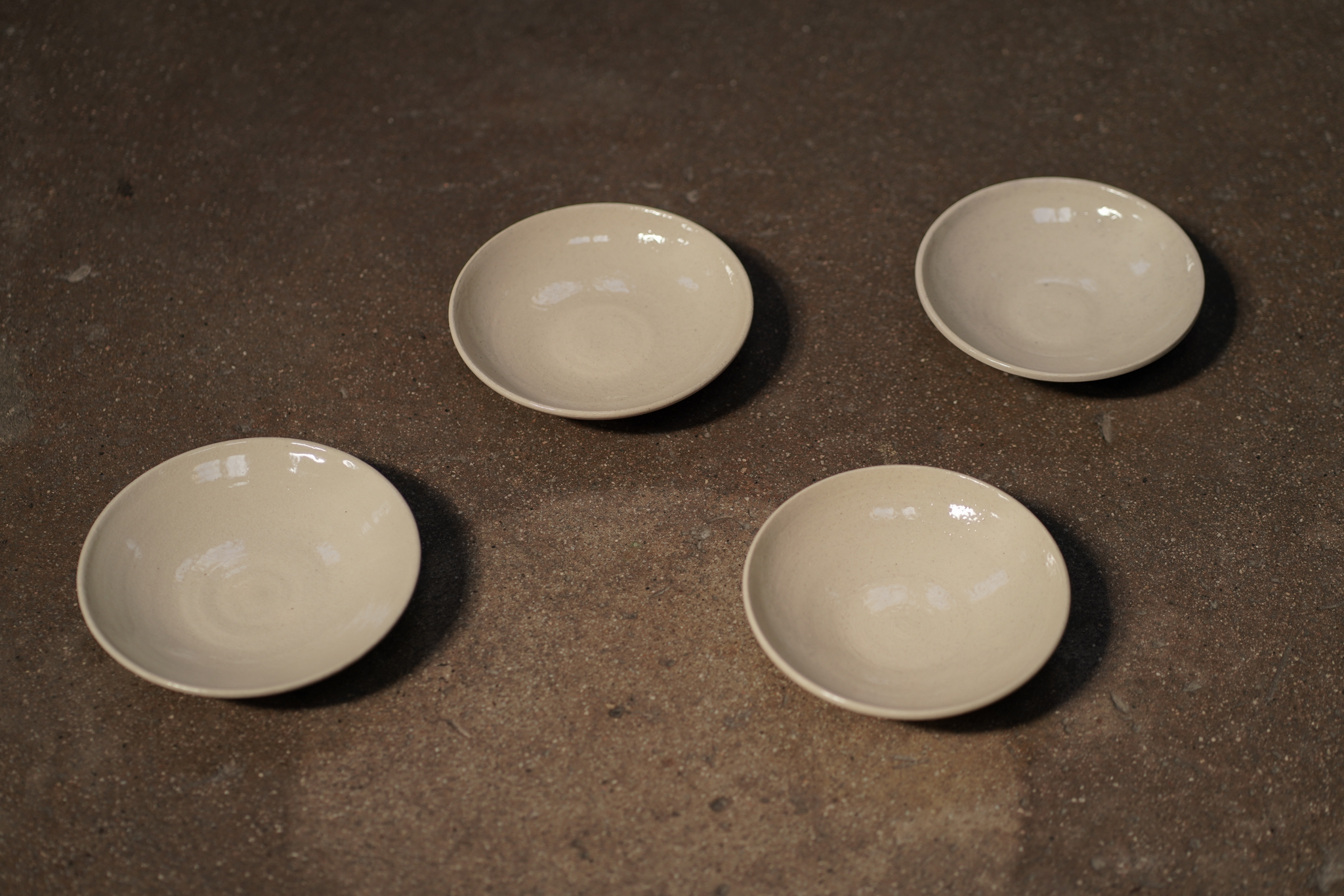 Ceramic Bowls, Bone