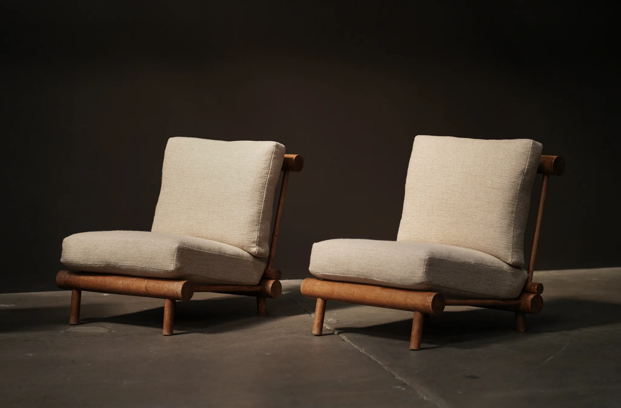 Charlotte Perriand "La Cachette" Lounge Chairs