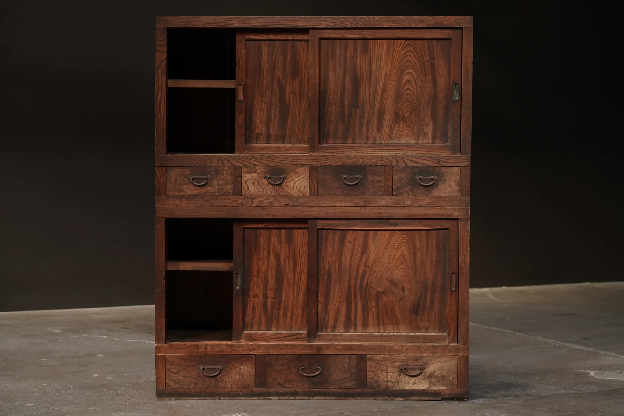 Tall Tansu with Drawers