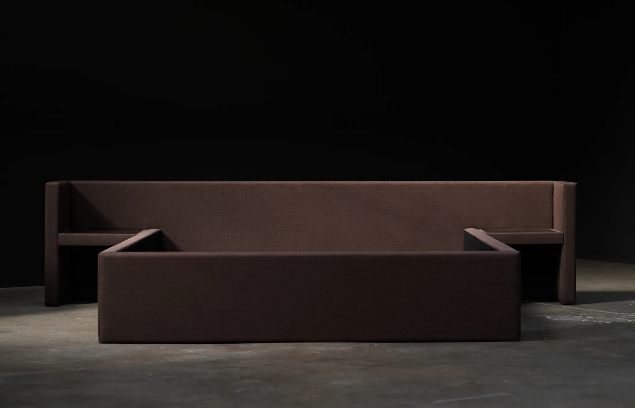 Alcove Upholstered Bed, by Studio Balestra