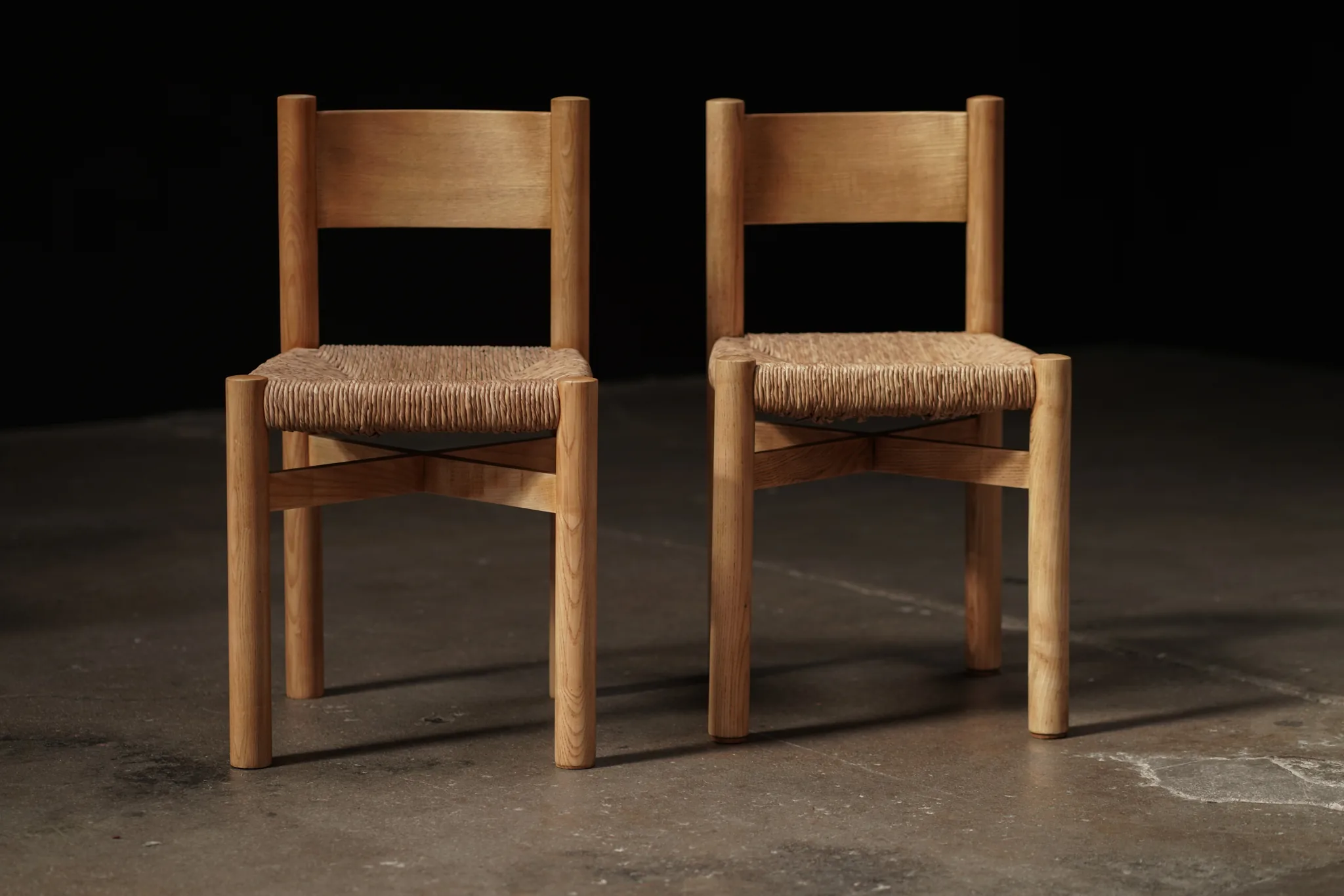 Charlotte Perriand Side Chairs 