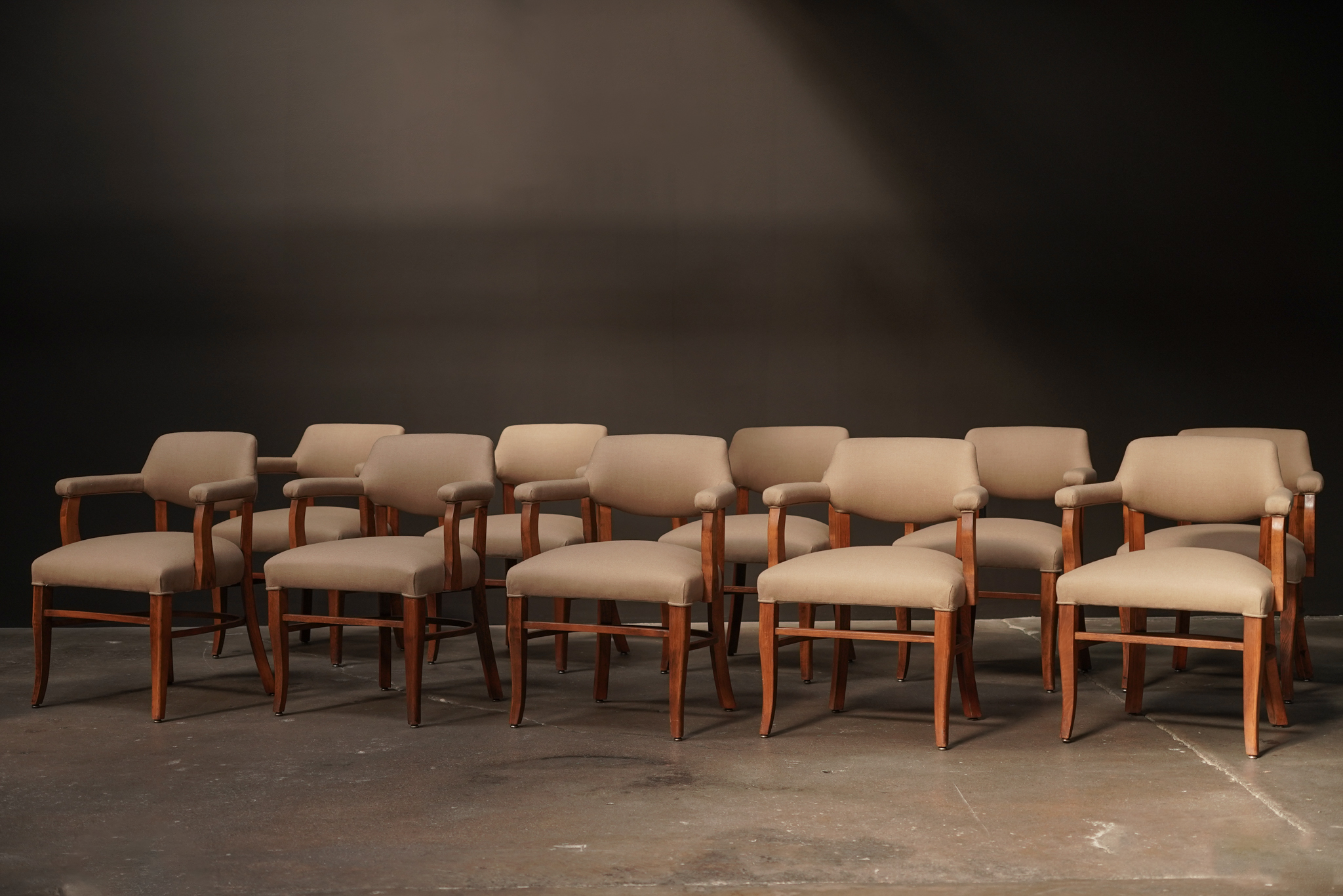 Upholstered Armchairs Wool	