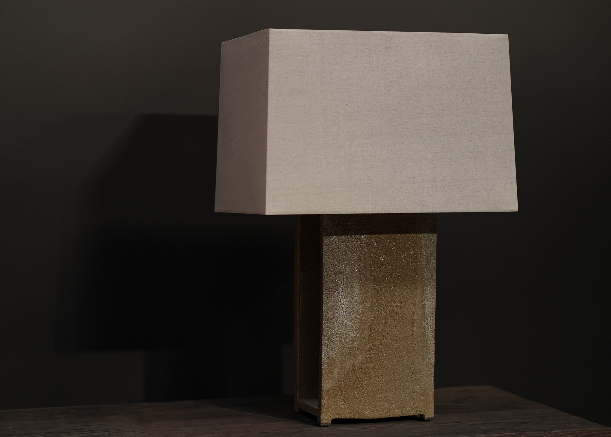 Center Ceramic Lamp, Lichen