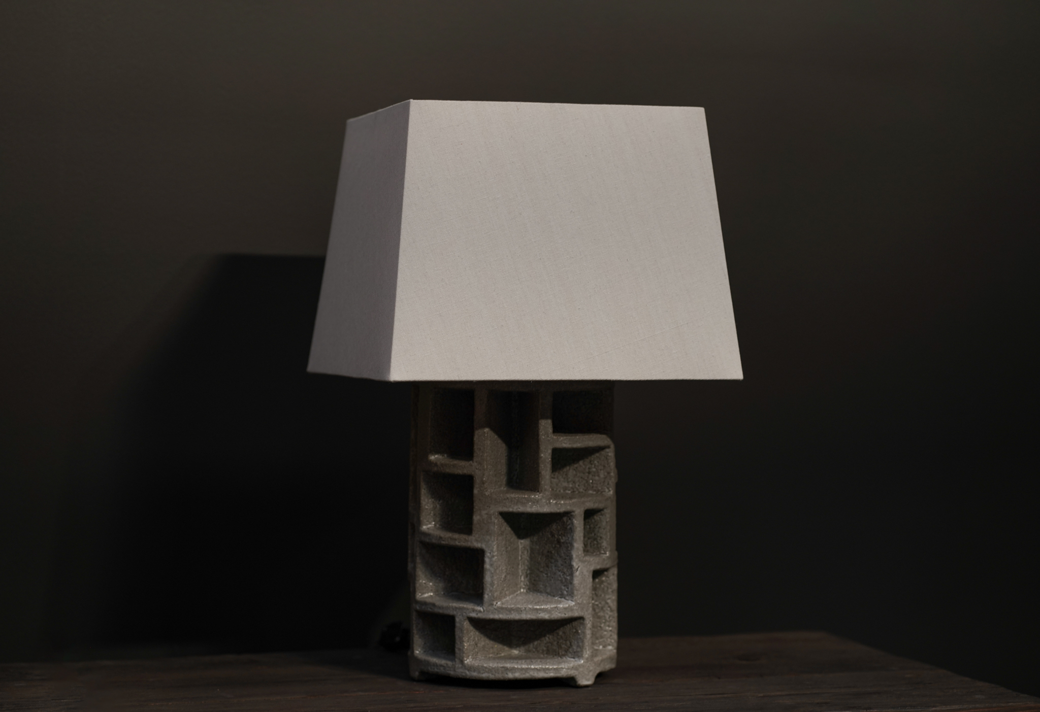 Sculptural Lamp Medium, Lichen