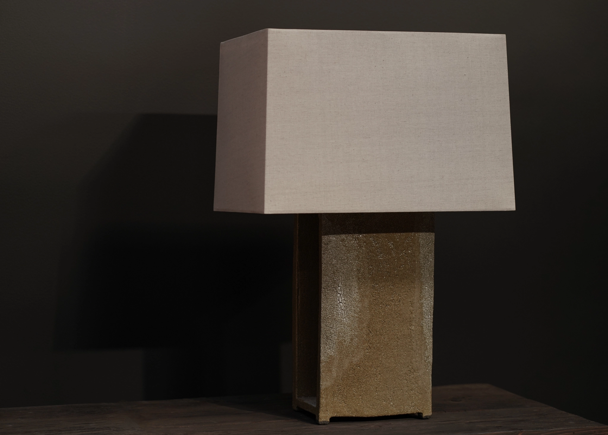 Center Ceramic Lamp, Lichen