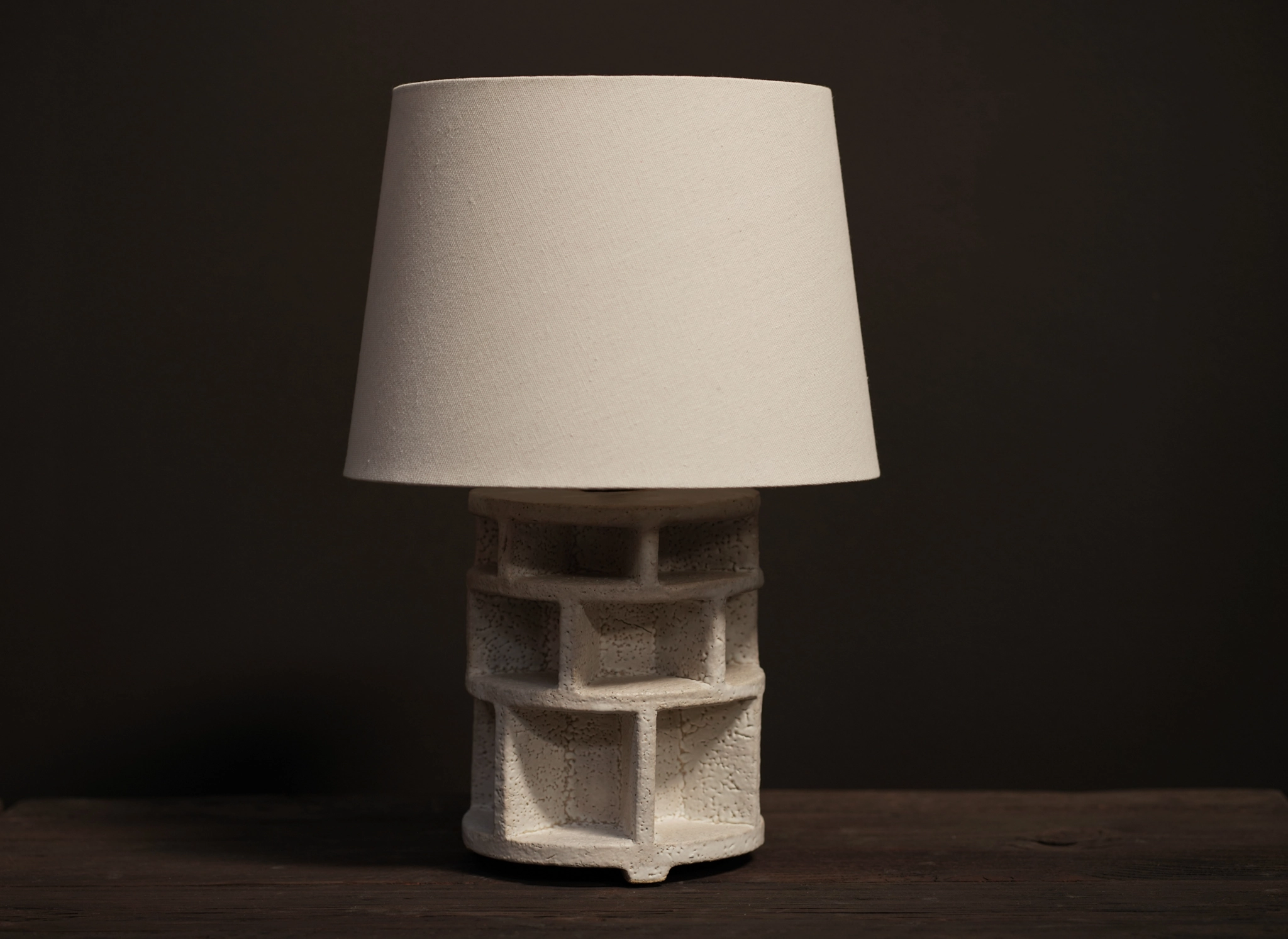 Small Sculptural Lamp , Lichen	