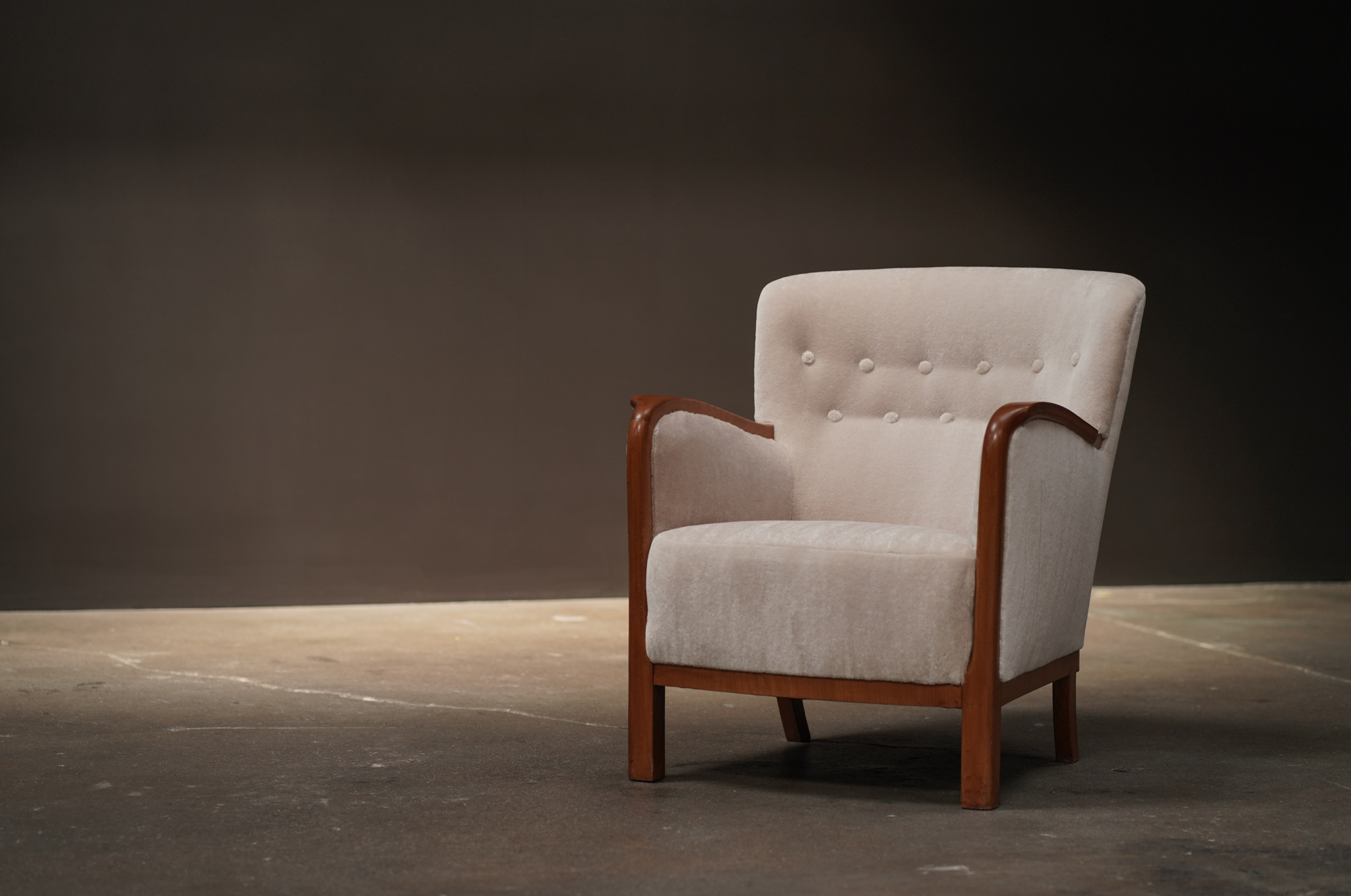 Cabinetmaker Chair, Mohair
