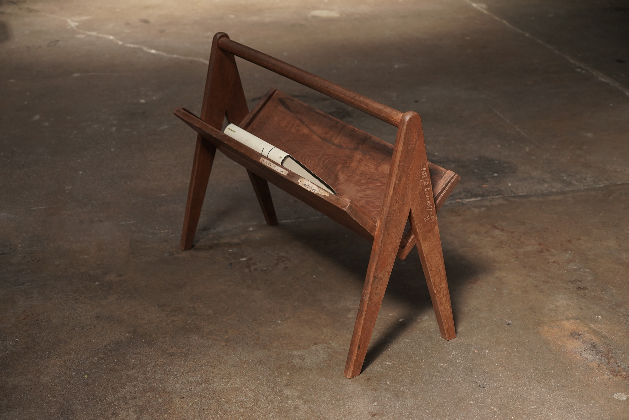 Pierre Jeanneret Magazine Rack