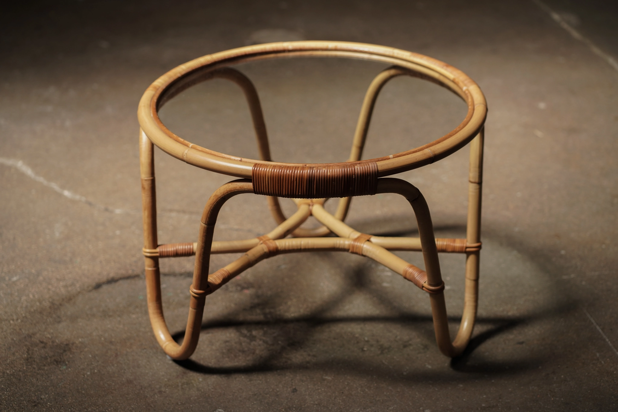 Arne Jacobson Wicker Table