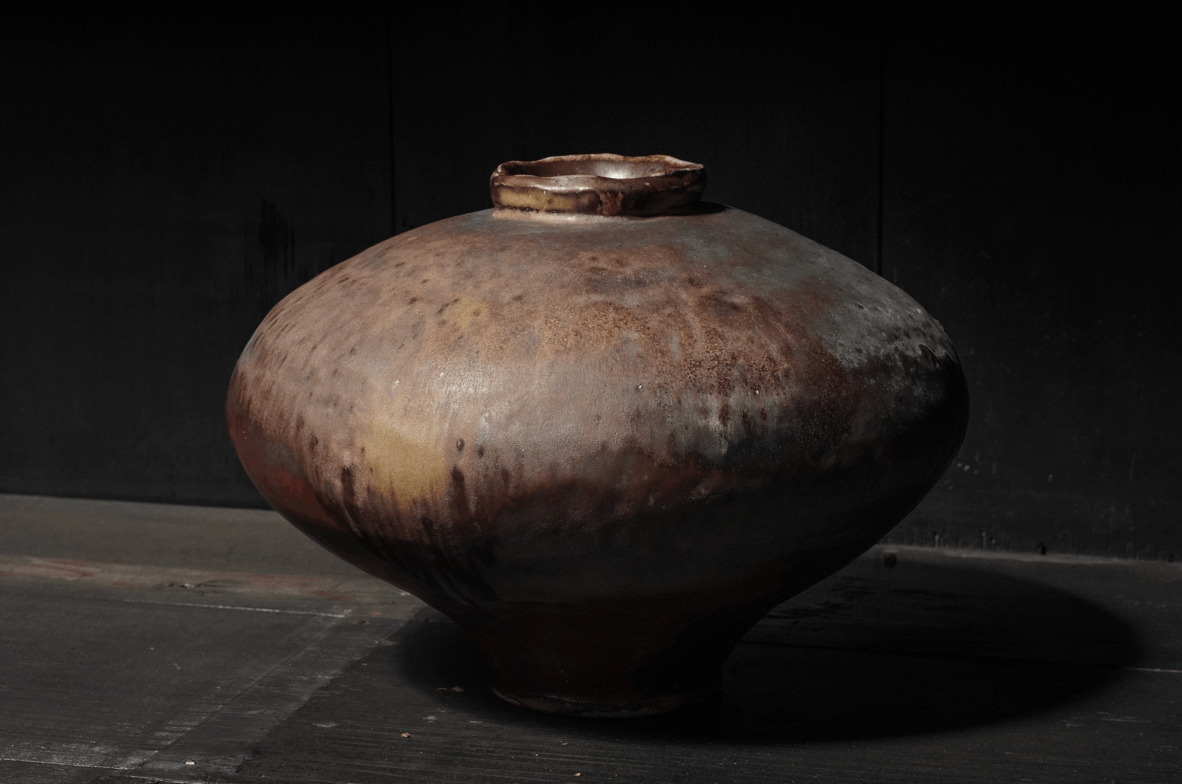 Fired Porcelain Vessel - Autumn