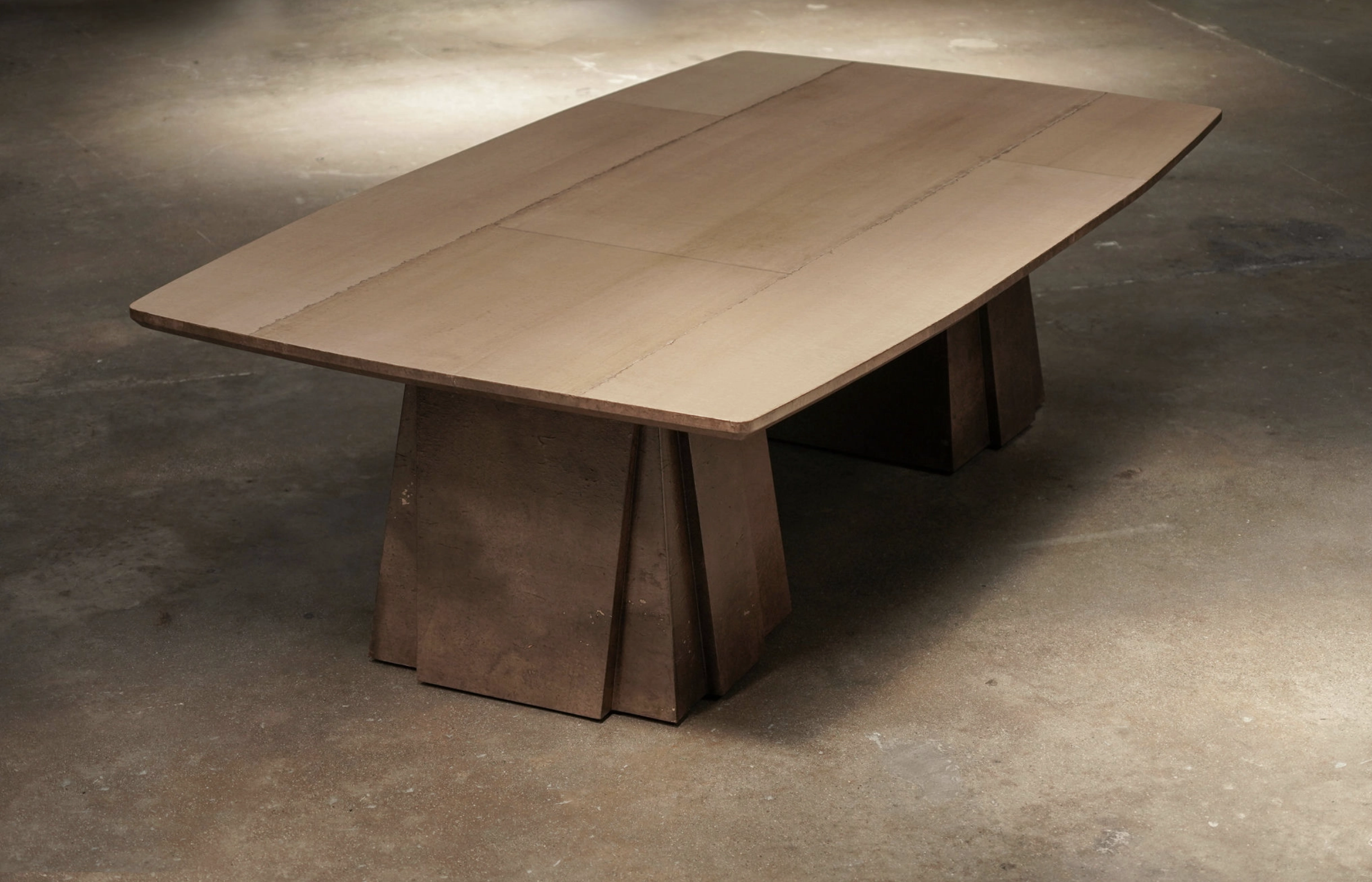 Dolmen Dining Table 96", by Studio Balestra