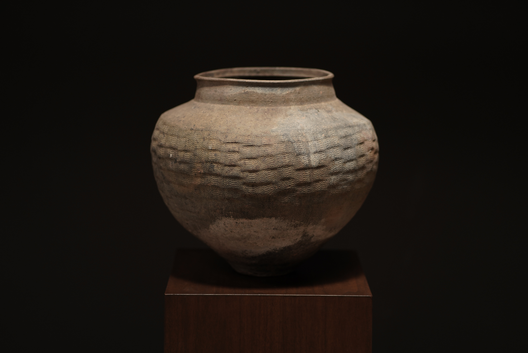 Textured Clay Vessel, Japan