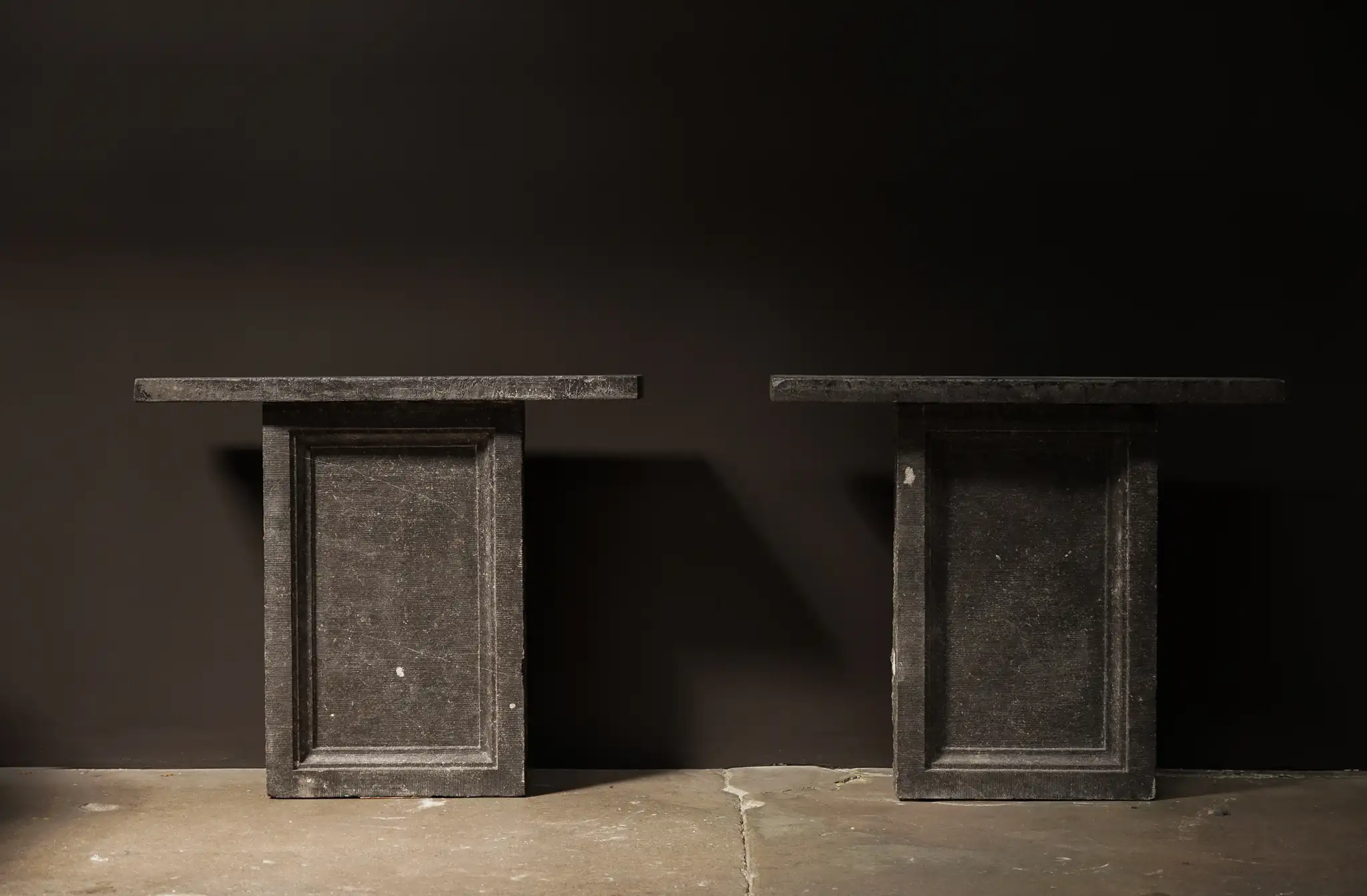 Blue Stone Pedestals