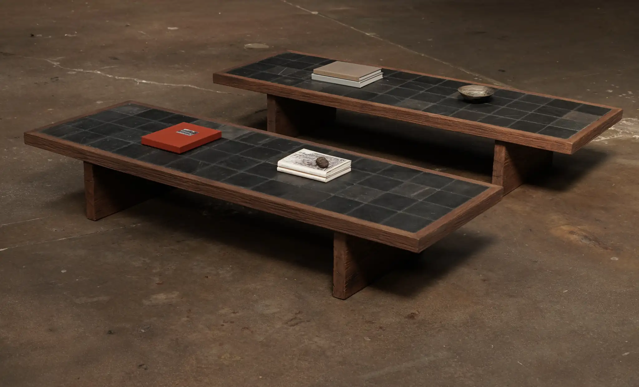 Slate Tile Coffee Table, Belgium