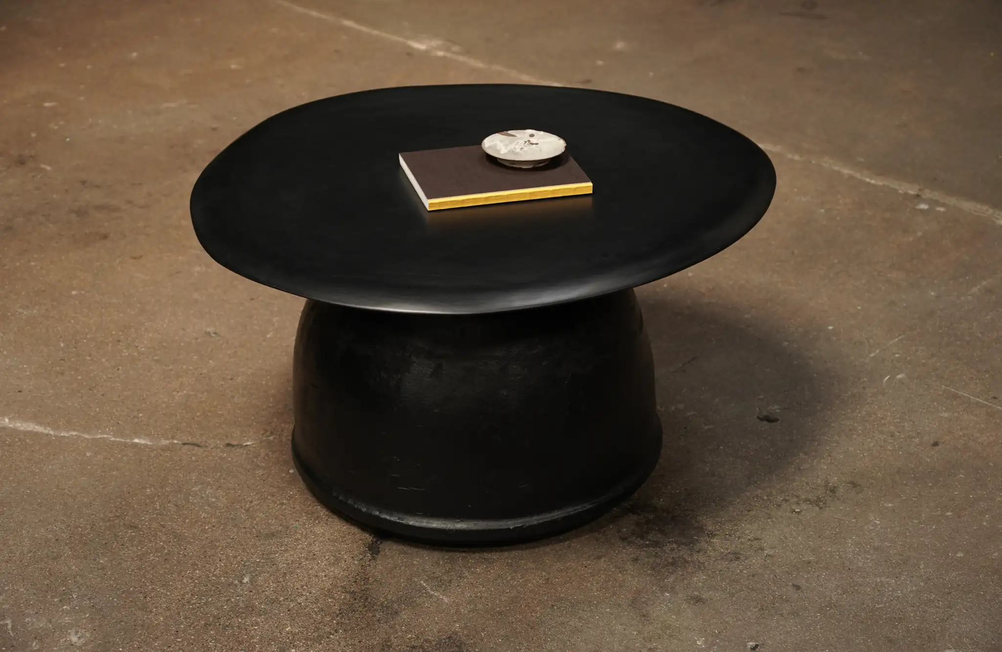 Cashew & Clay Vessel Side Table