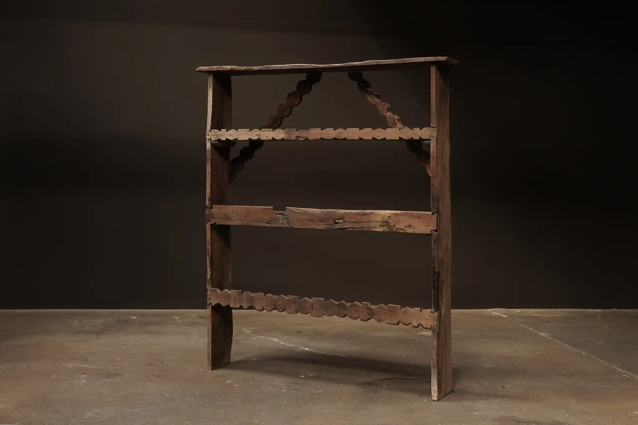 Carved Bookshelf, Finland