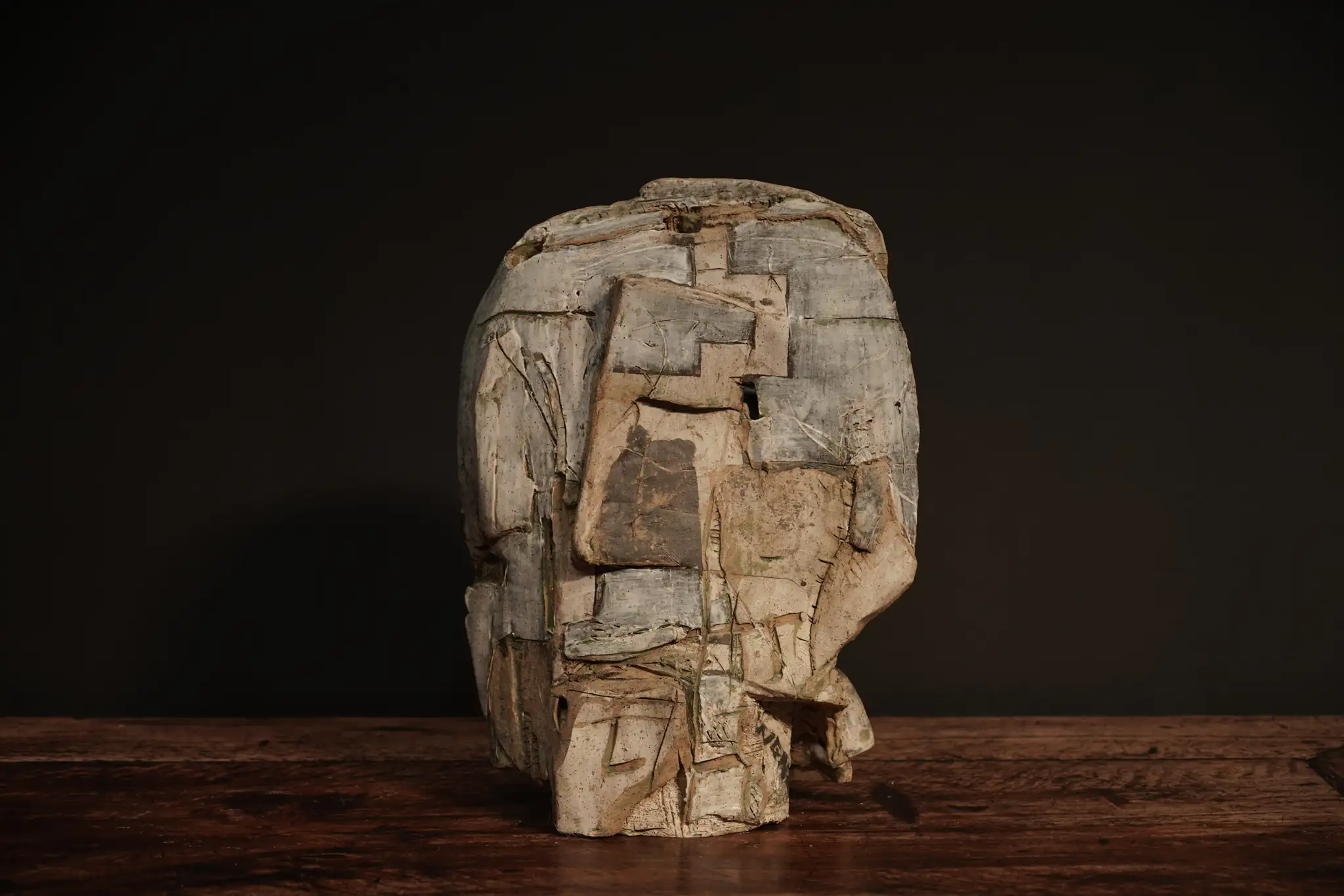 Folded Form, Taupe