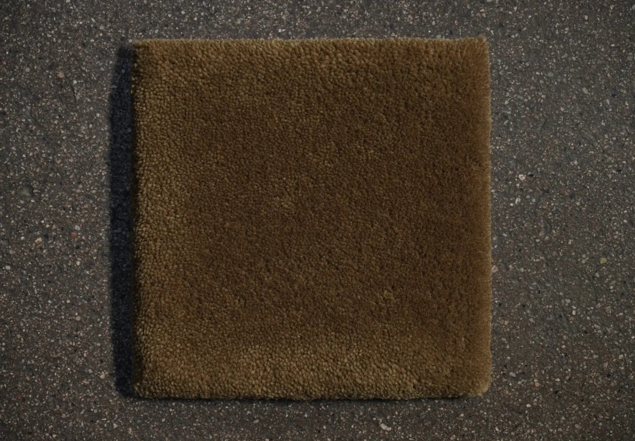 New Zealand Wool Rug, Sepia